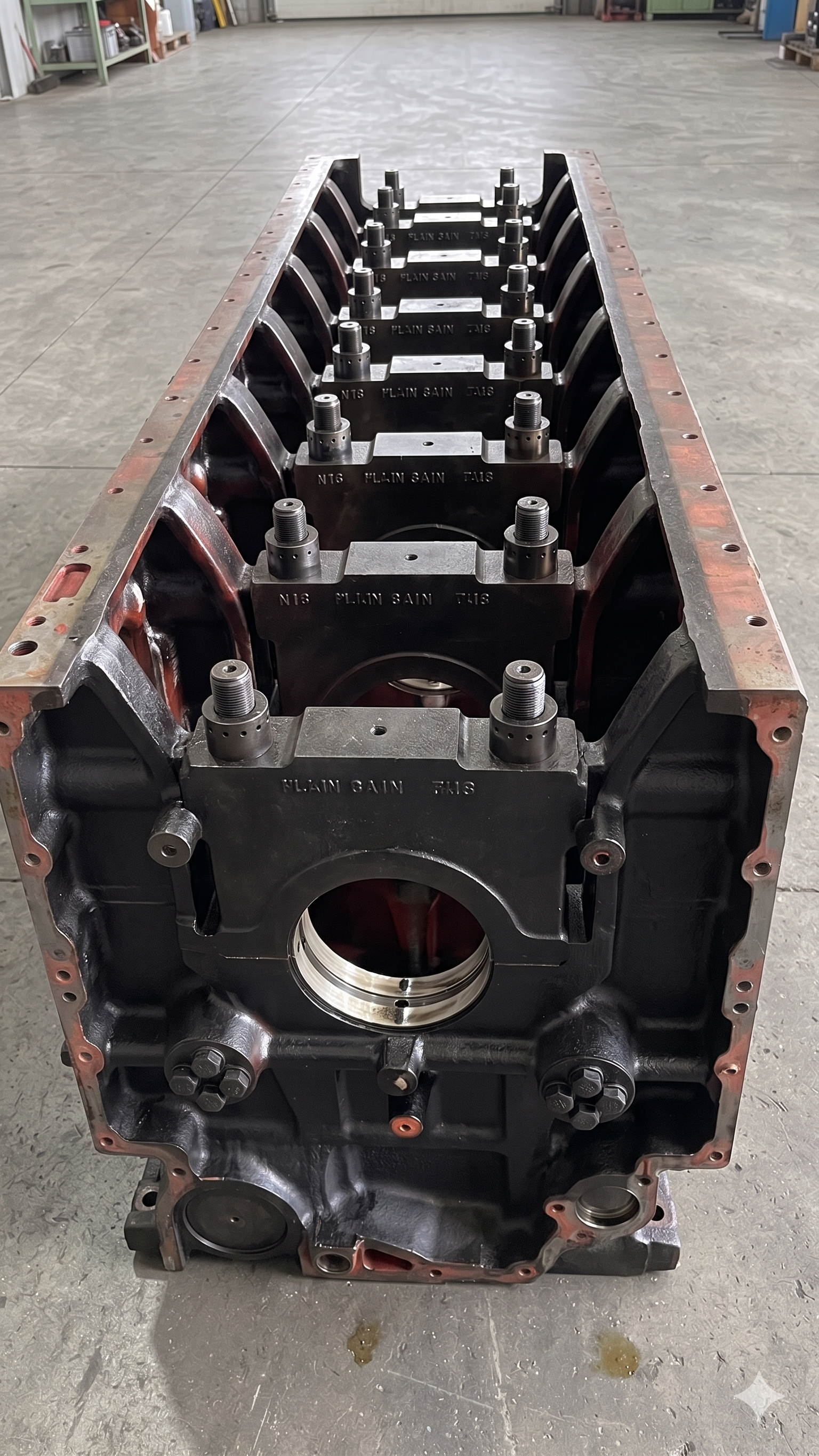 YANMAR 6N18L 6N18AL CYLINDER BLOCK