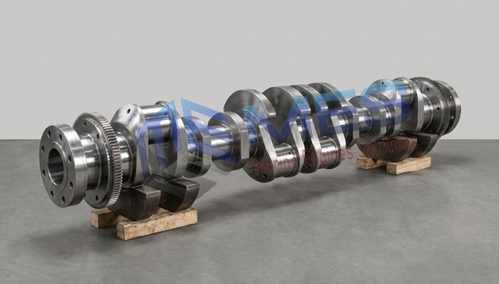 DEUTZ - SBV12M640 - CRANKSHAFT & ENGINE BLOCK